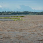 Encontro das Águas, wo der Rio Negro in den Amazonas fließt
