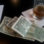 Abschiedsbier am Flughafen