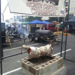 Es fand gerade das BBQ und Brewfestival statt