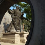 Ein Krieger in Wuzen