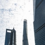 Pudong mit dem Jin-Mao-Tower, dem Turm des Glücks - alles an ihm ist auf die Zahl 8 gerichtet.