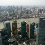 Vom Jin-Mao-Tower hat man einen prächtigen Ausblick