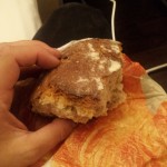 Abends wenn der Hunger kommt ... esse ich mitgebrachtes Brot