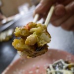 Mit viel Überwindung esse ich den Eierkuchen