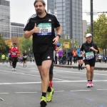 Kilometer 35: gute Laune beim Laufen