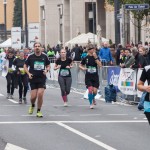 Kilometer 42: kurz vor Zieleinlauf